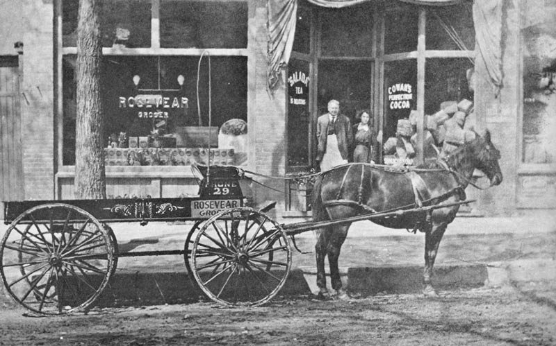 Rosevear's Grocery on Queen street