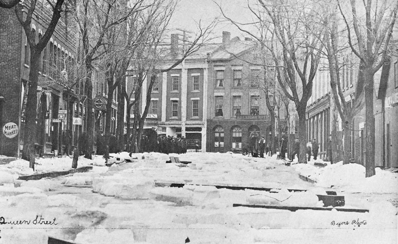 1909 Flood - North on Queen street to Walton Street