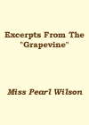 Excerpts From The "Grapevine"