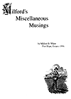 Milford's Miscellaneous Musings